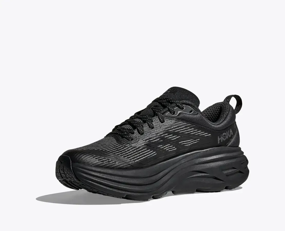 Hoka U Bondi 8 TS Caged - Schwarz / Schwarz