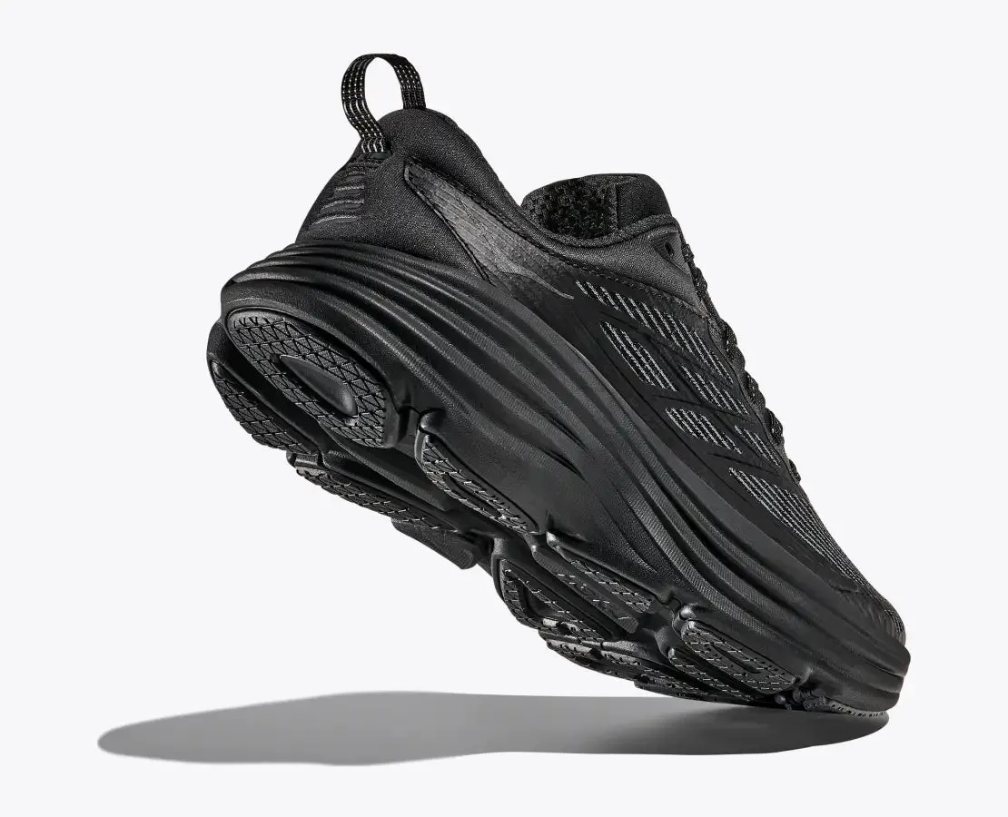 Hoka U Bondi 8 TS Caged - Schwarz / Schwarz