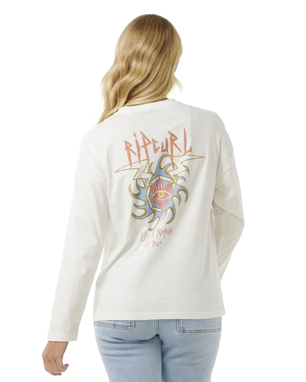 Hypnotic Eye Heritage T-Shirt in Knochenfarbe