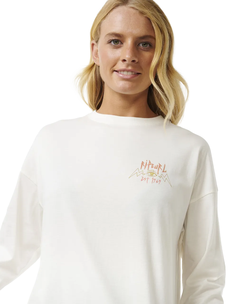 Hypnotic Eye Heritage T-Shirt in Knochenfarbe