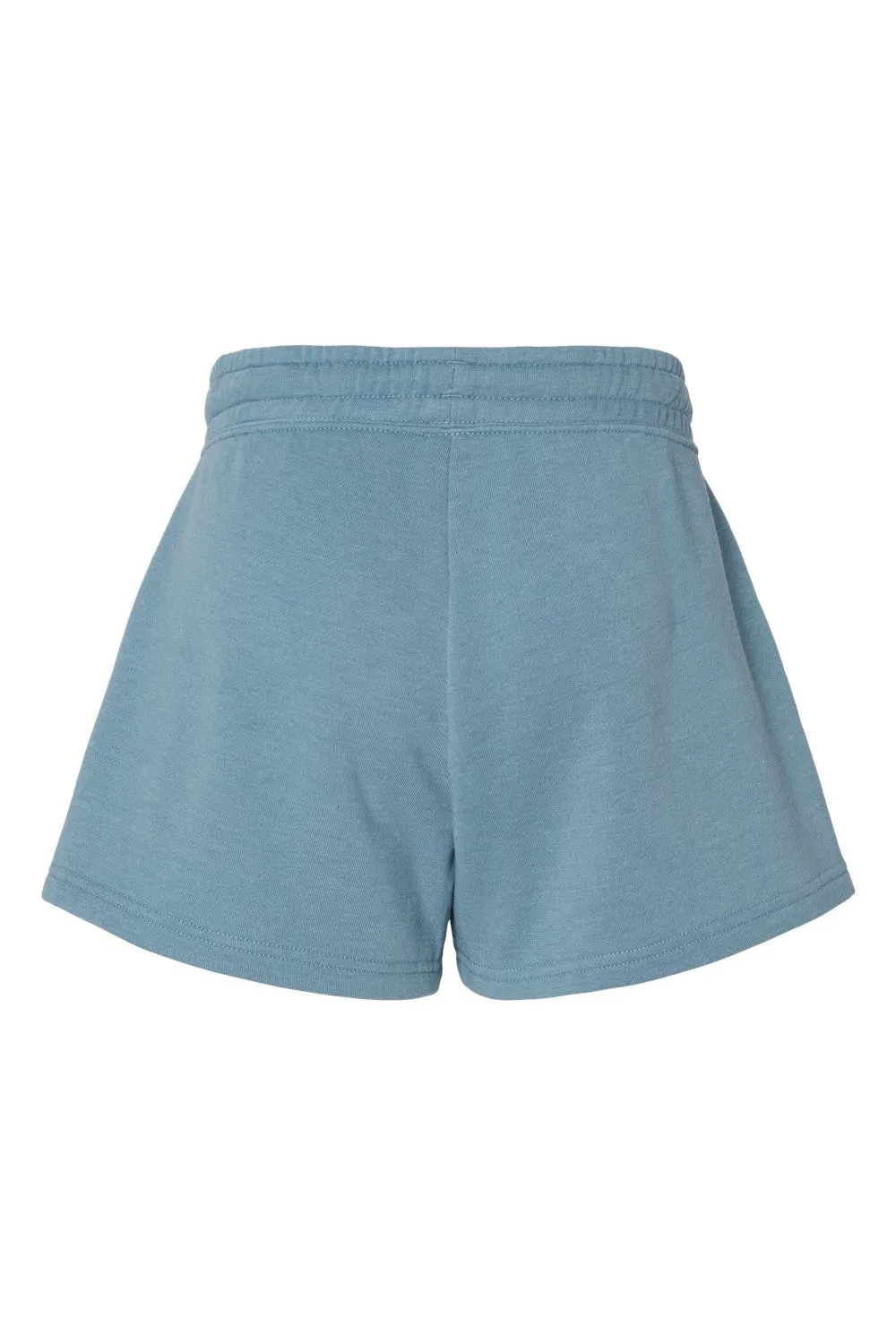Independent Trading Company Damen California Wave Wash Fleece Shorts mit Taschen - Nebelblau