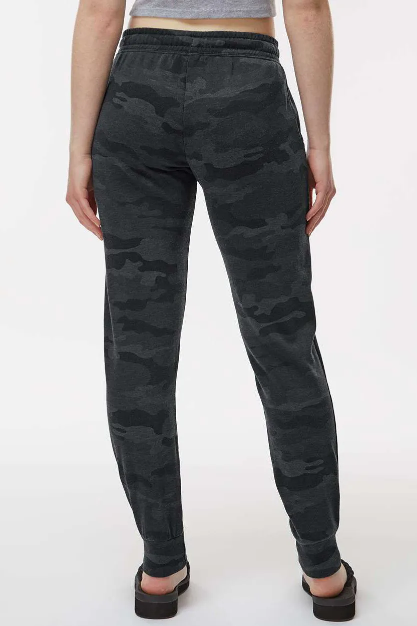 Independent Trading Company Damen California Wave Wash Sweathose mit Taschen - Heather Black Camo