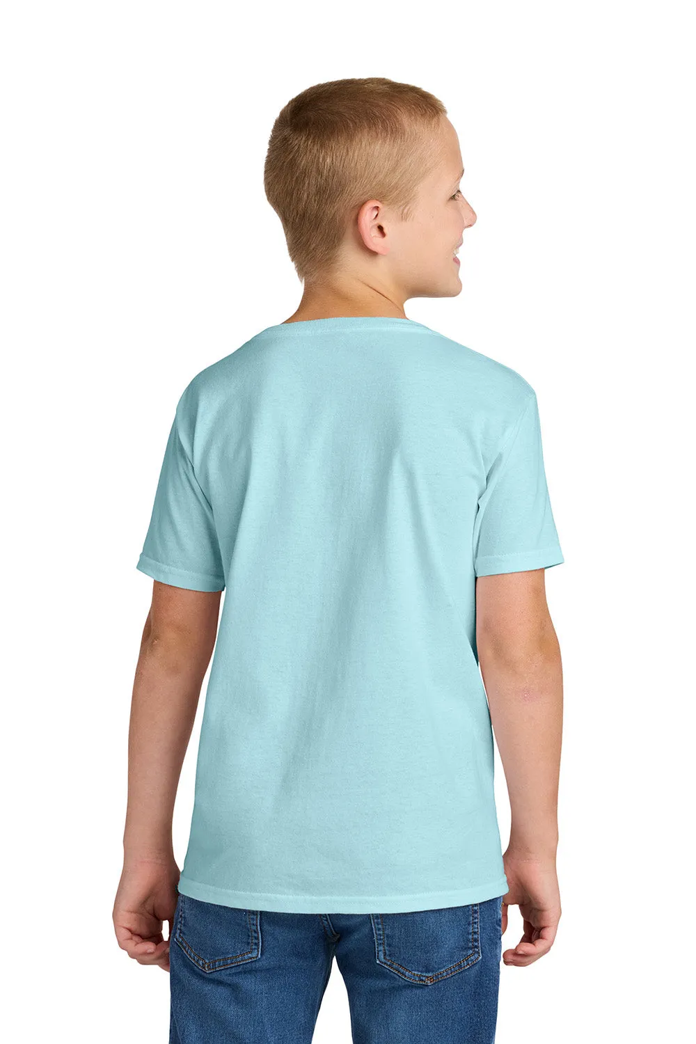 Jerzees Youth Classics Kurzarm Rundhals T-Shirt - Erfrischendes Blau