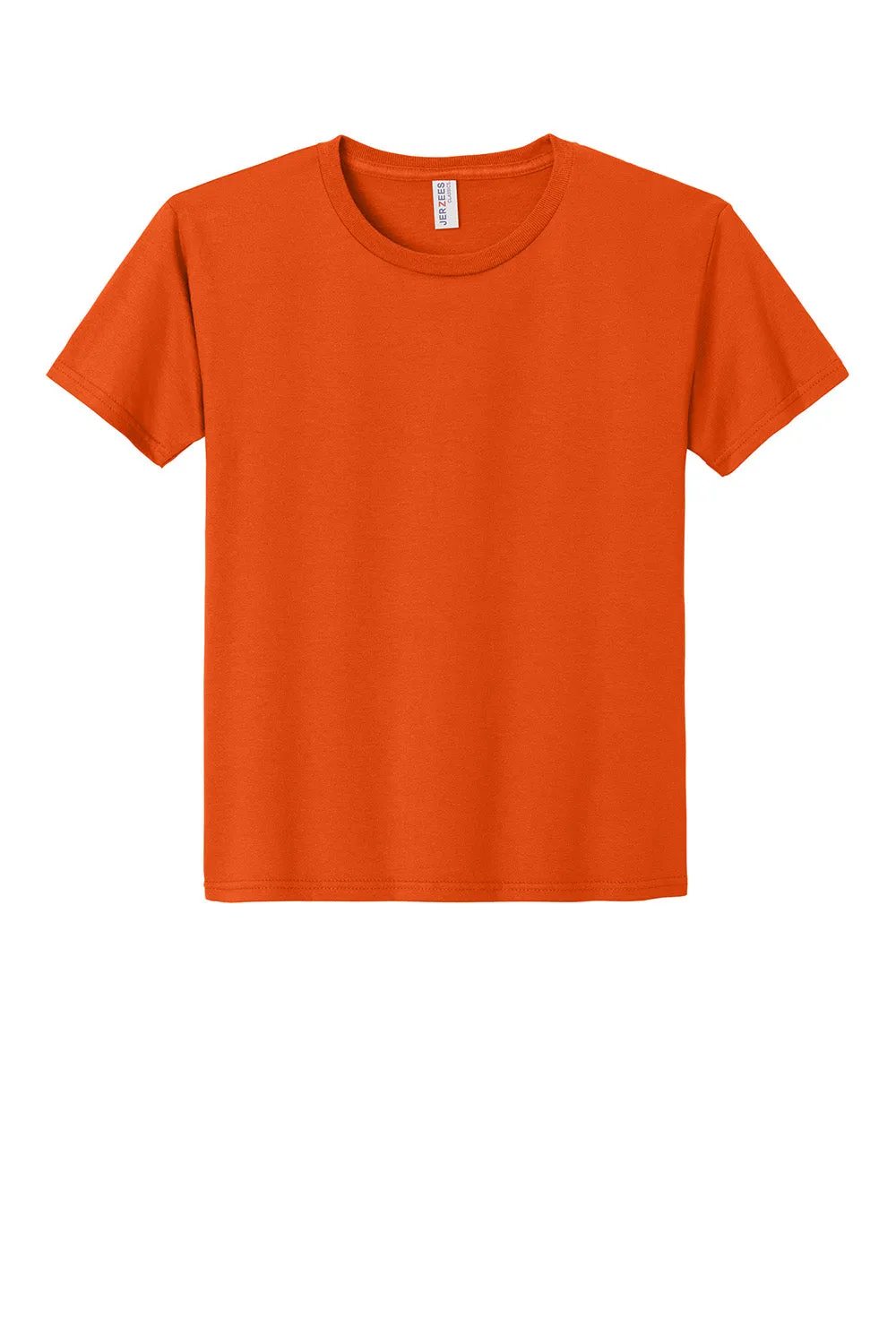 Jerzees Youth Classics Kurzarm Rundhals T-Shirt - Gebranntes Orange