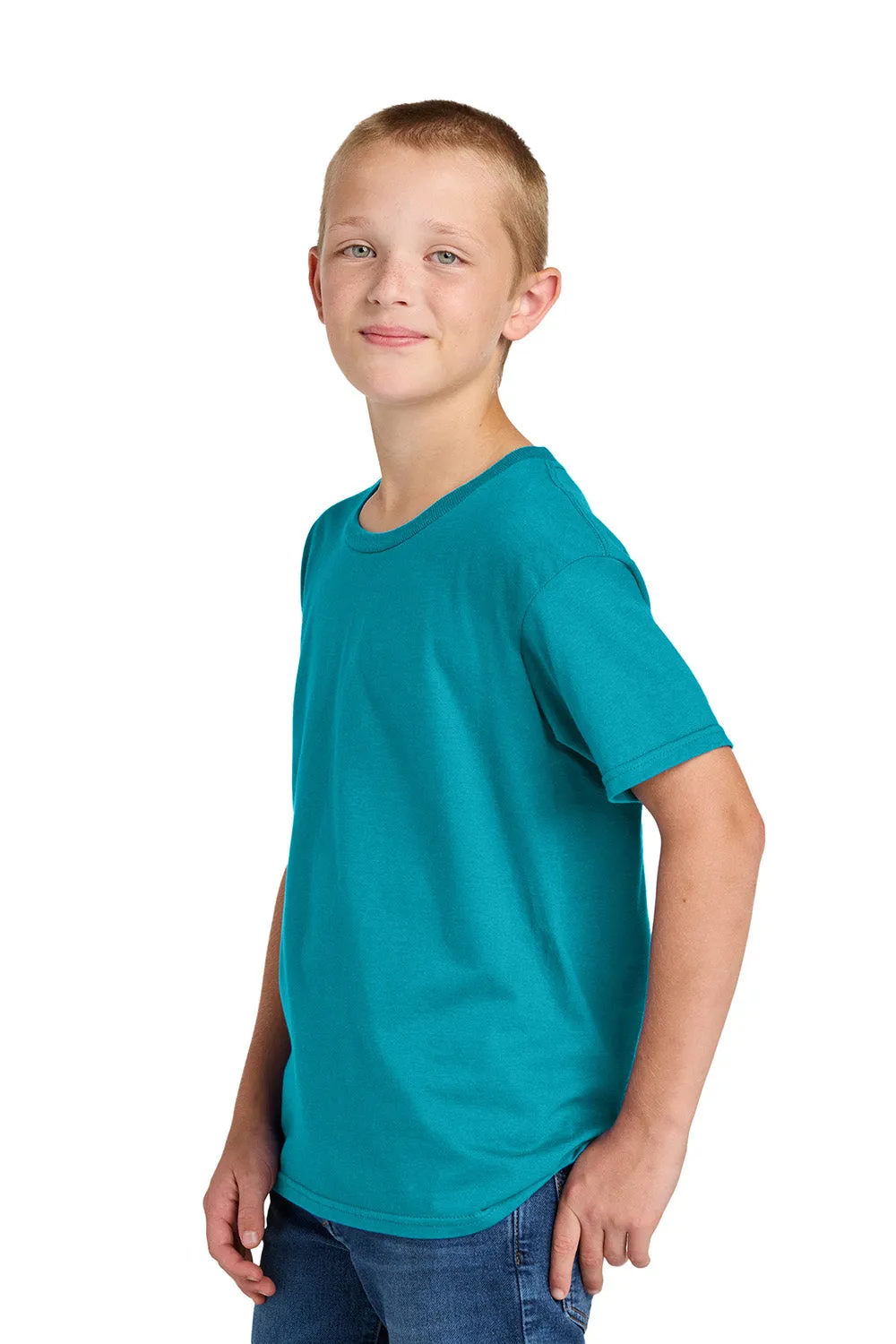Jerzees Youth Classics Kurzarm Rundhals T-Shirt - Kalifornien Blau