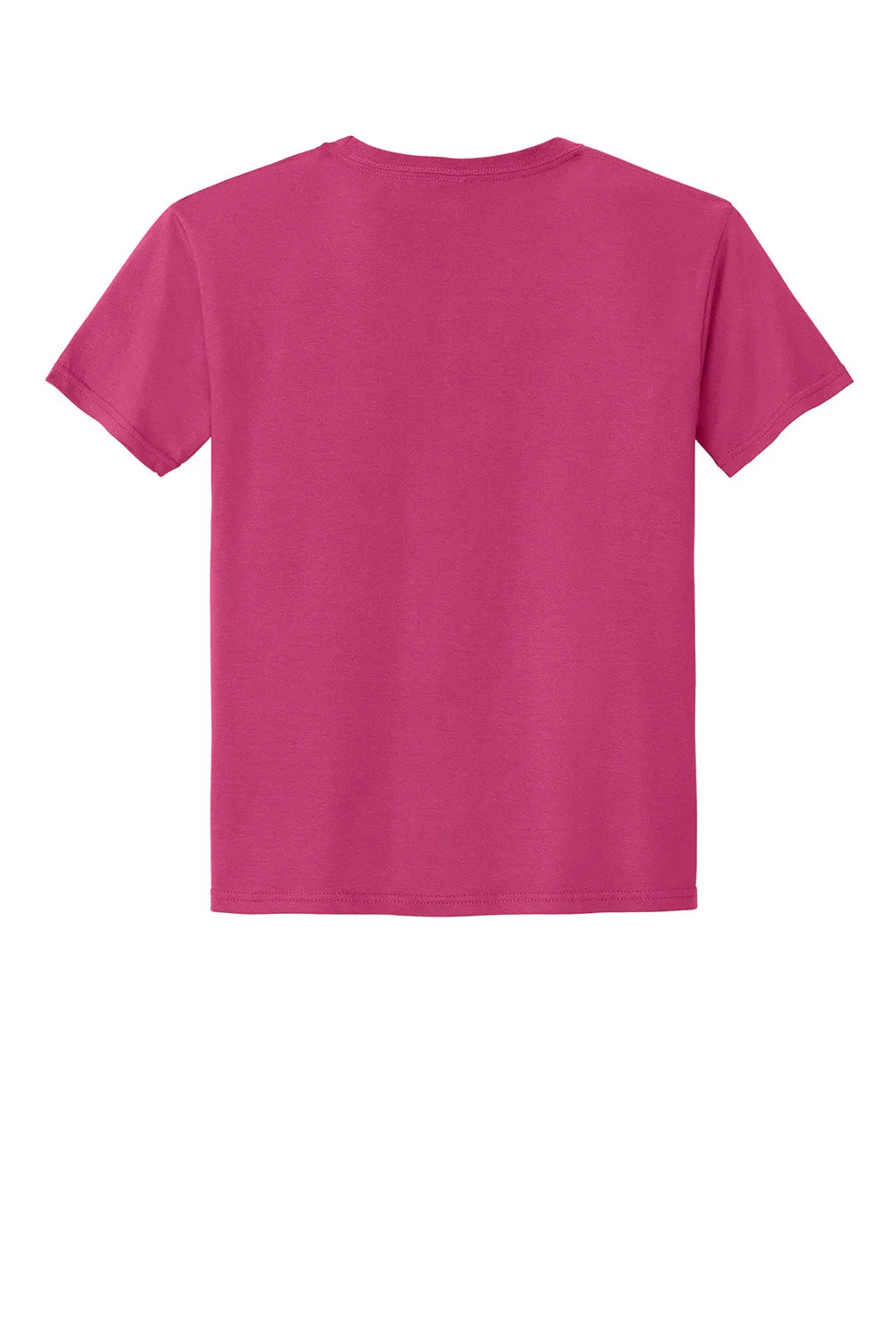 Jerzees Youth Classics Kurzarm-Rundhals-T-Shirt - Cyber Pink