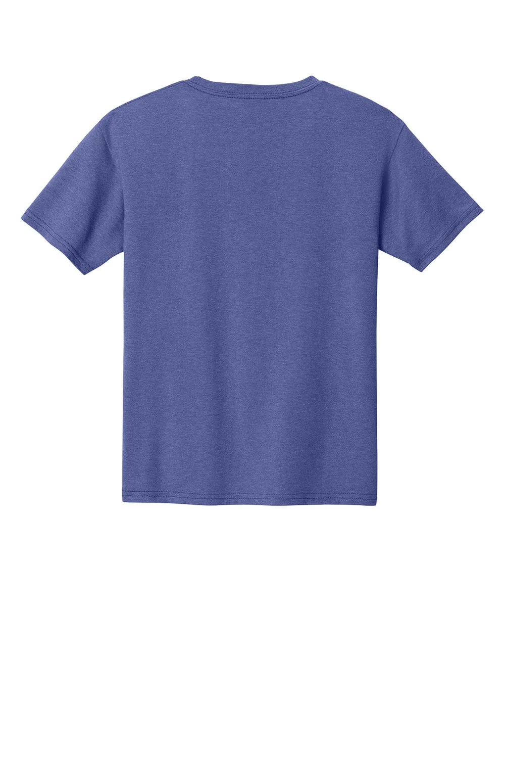 Jerzees Youth Classics Kurzarm-Rundhals-T-Shirt - Heather Retro Lila
