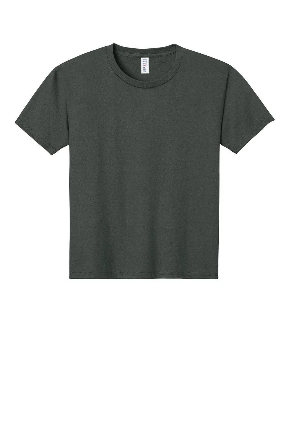 Jerzees Youth Ultimate Kurzarm-Rundhals-T-Shirt - Anthrazitgrau