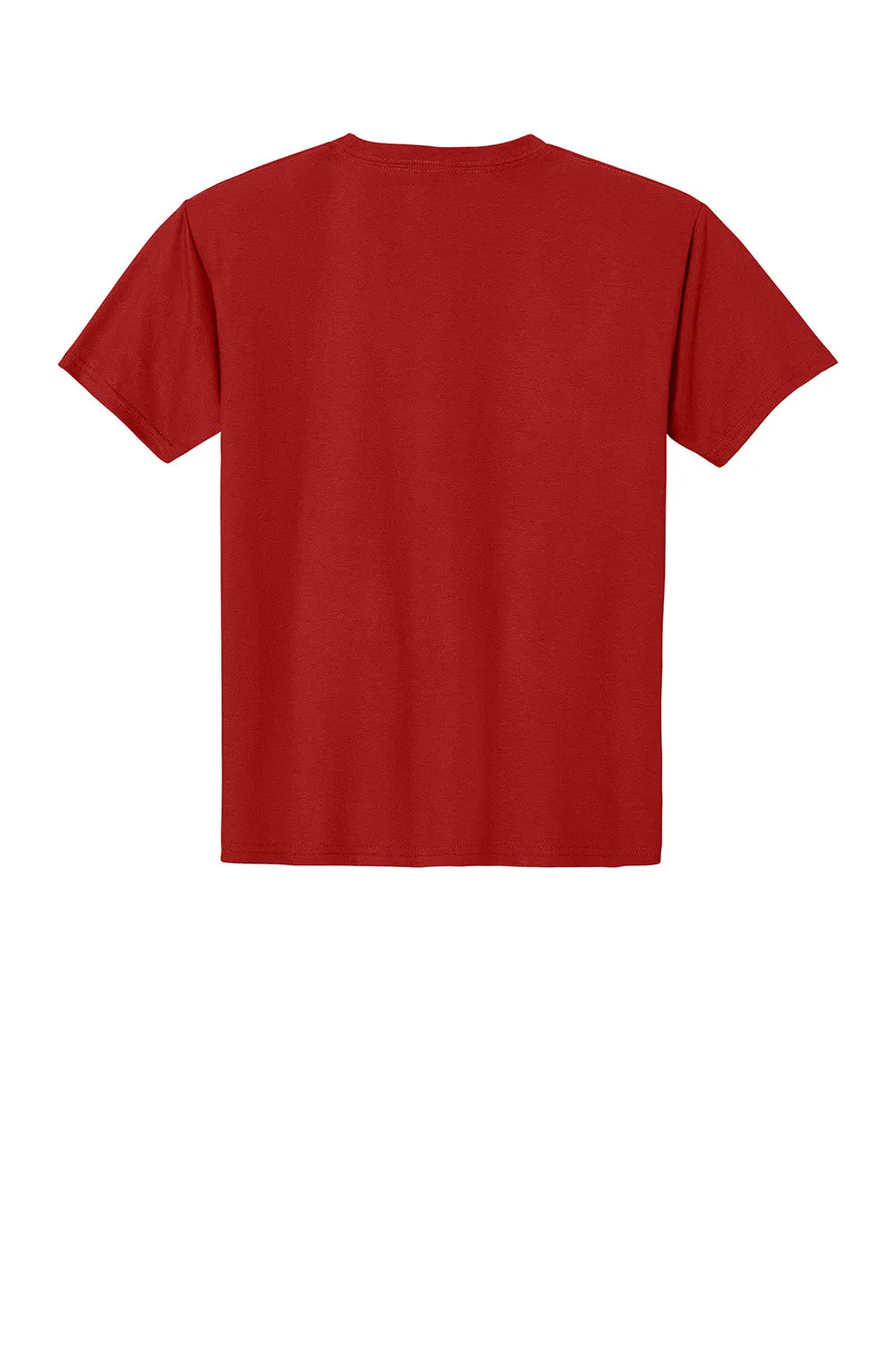 Jerzees Youth Ultimate Kurzarm-Rundhals-T-Shirt - Echtes Rot