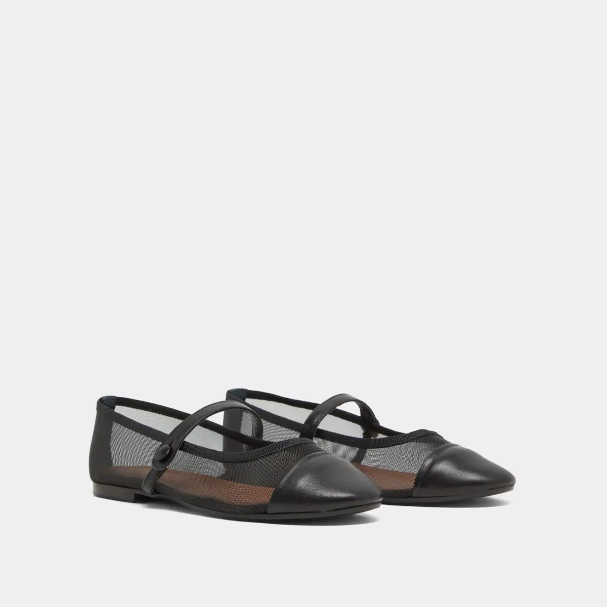 Jonak Damenschuhe 264 - Dala Leder/Mesh Schwarz-Schwarz