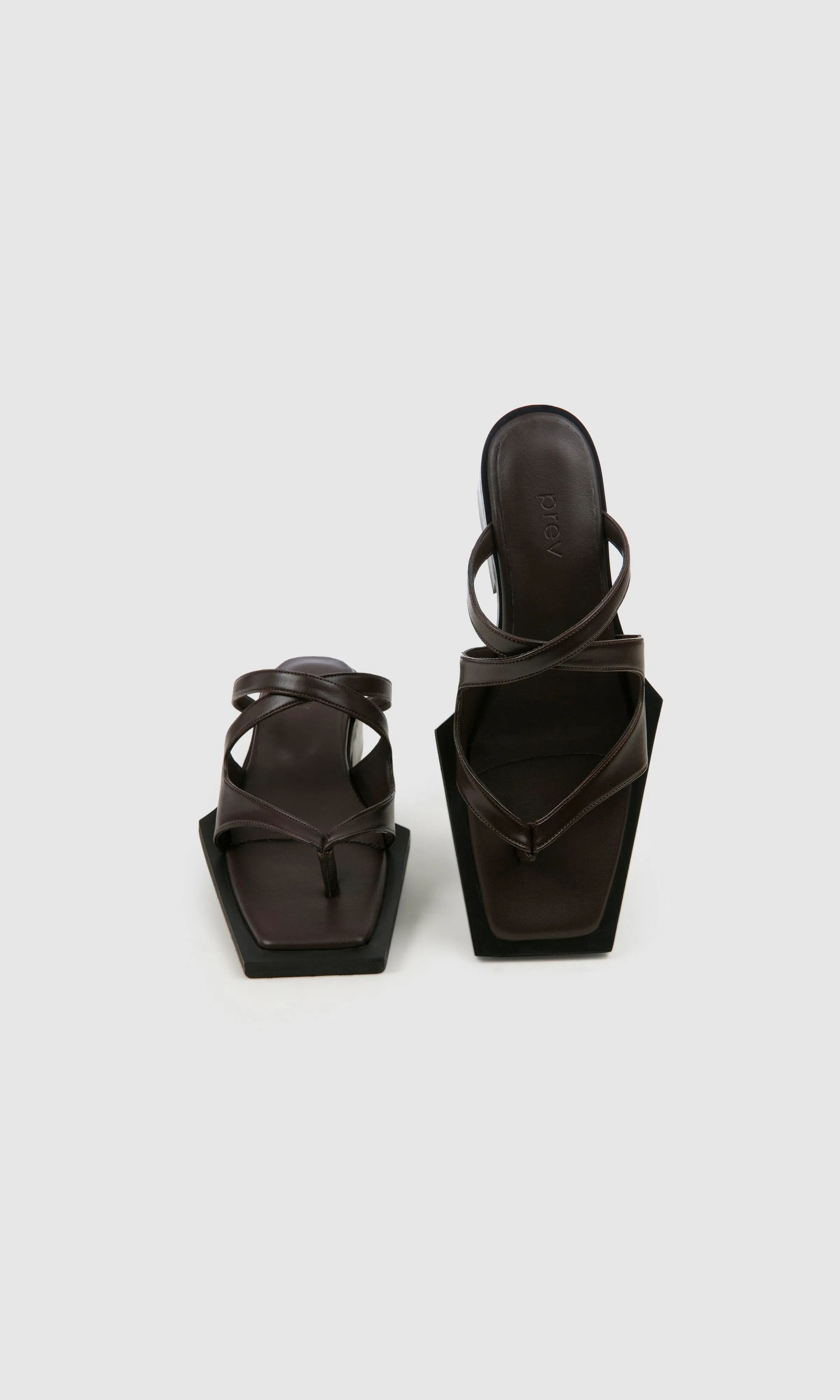 Karel Vegan Apple Leder Mules | Braun