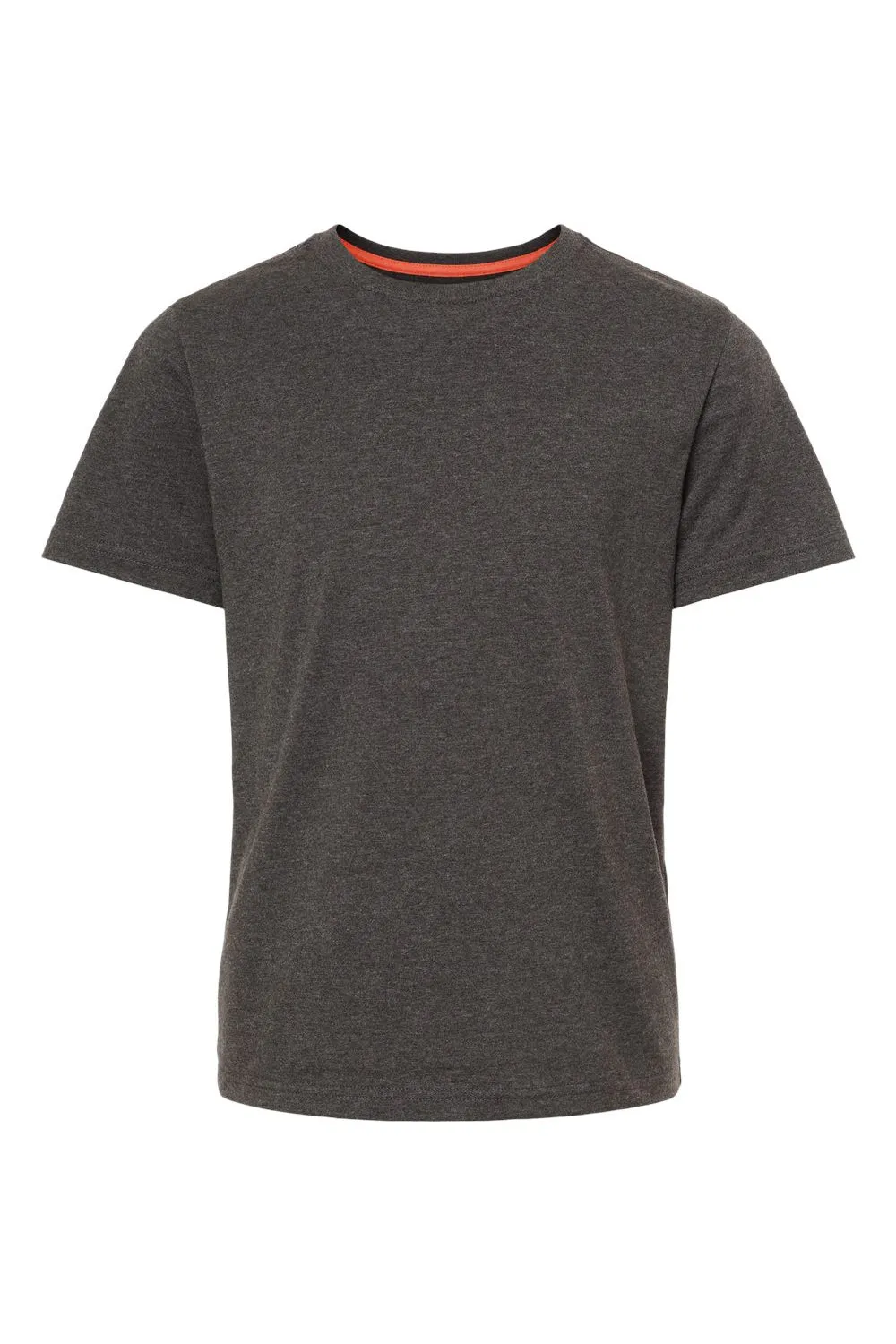 Kastlfel Youth Recyceltes Soft Kurzarm Rundhals T-Shirt - Kohlegrau