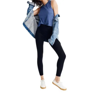 Hochgeschnittene Strick-Leggings mit 27