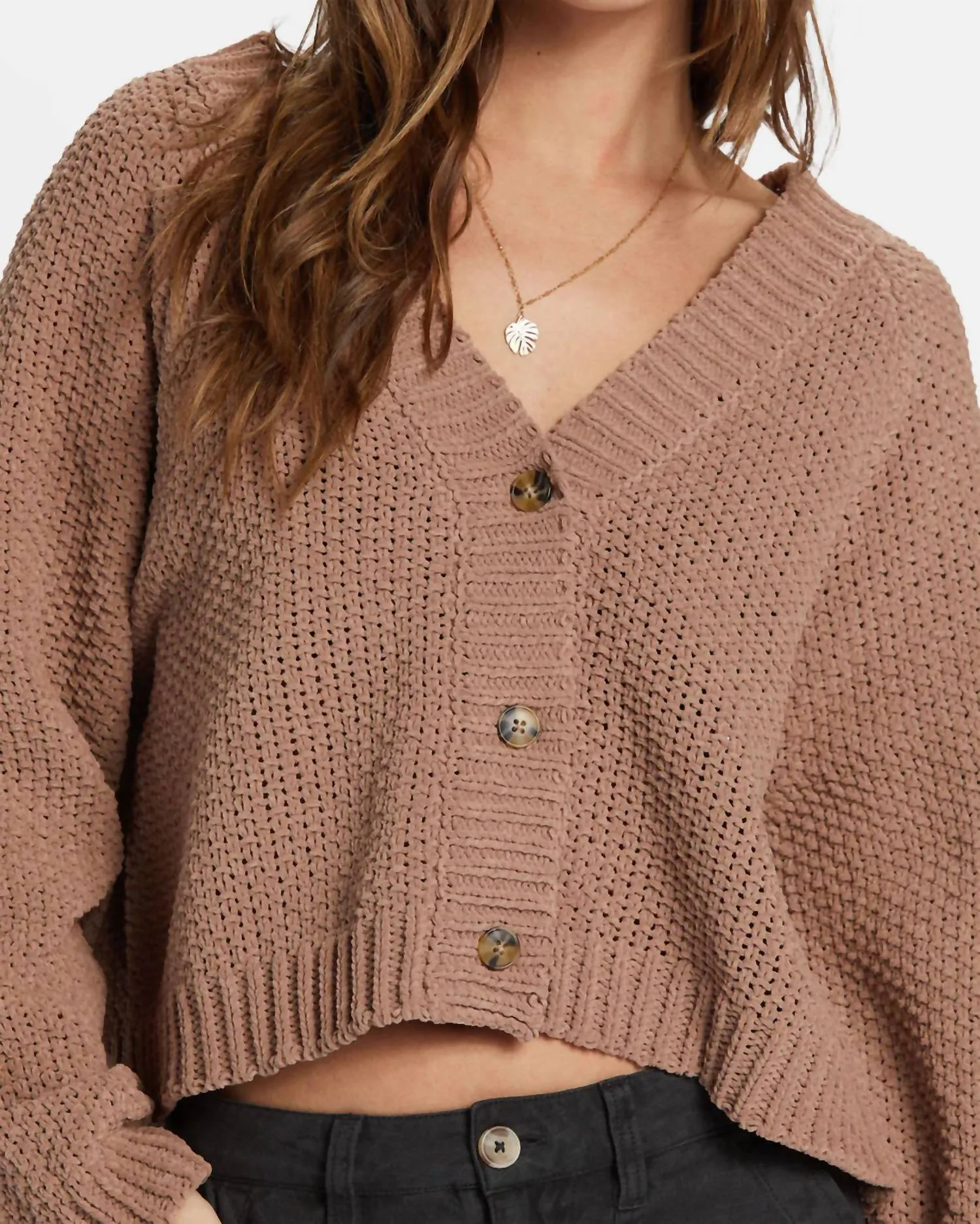 Lennon Cardigan In Sweet Earth