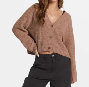 Lennon Cardigan In Sweet Earth