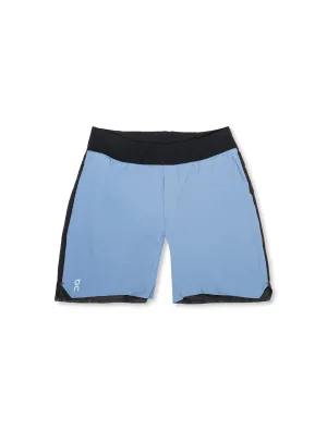 Leichte Shorts in Cerulean/Schwarz