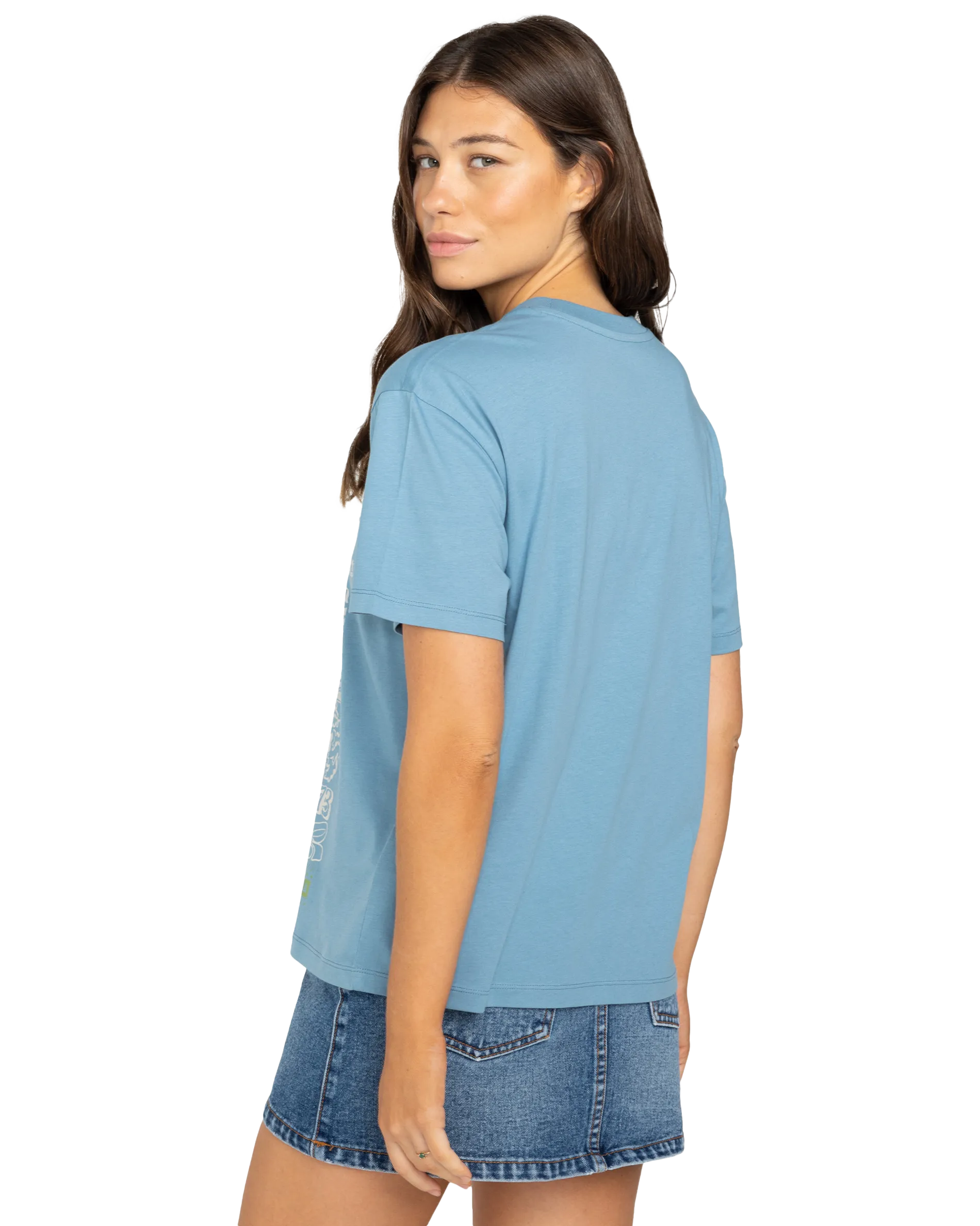 Lost In Bliss T-Shirt in Blauem Schatten