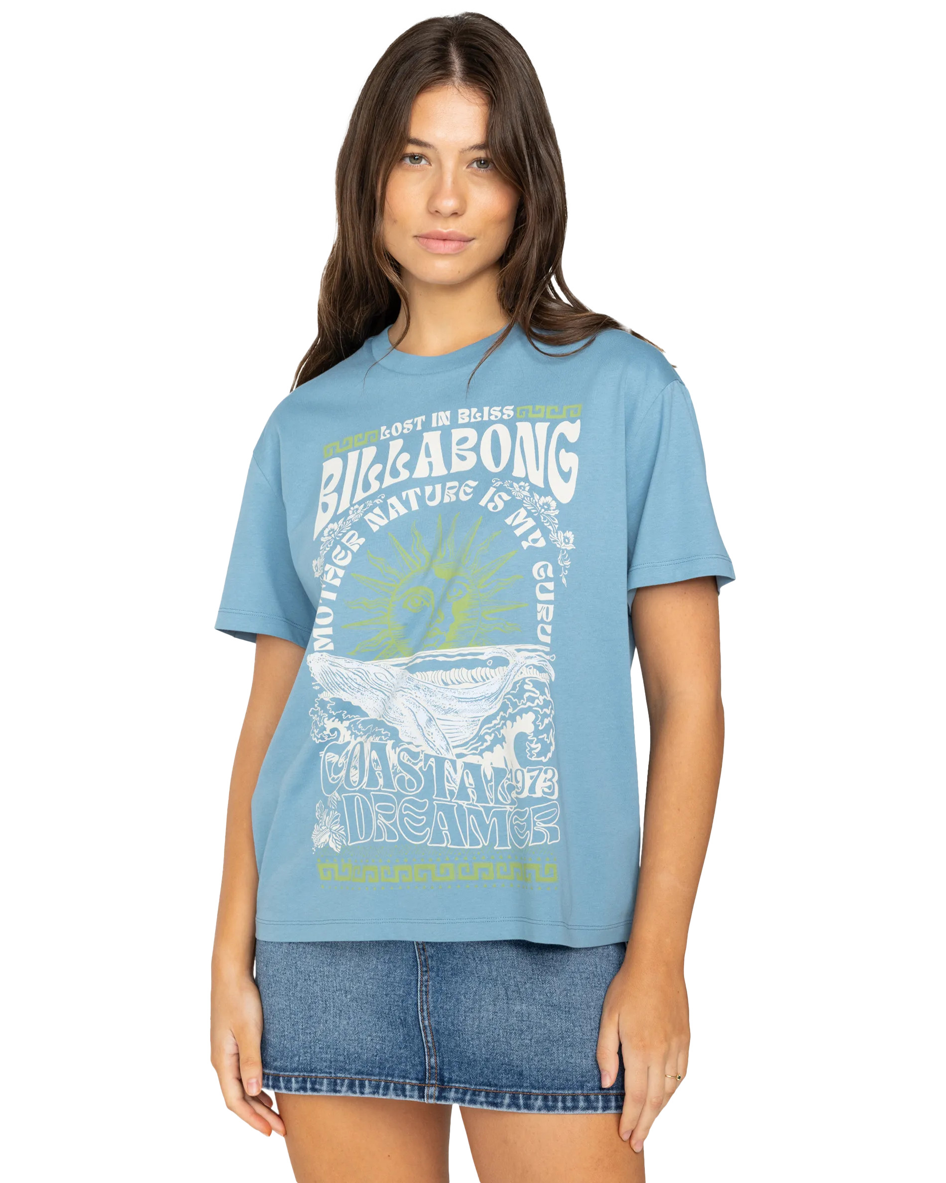 Lost In Bliss T-Shirt in Blauem Schatten