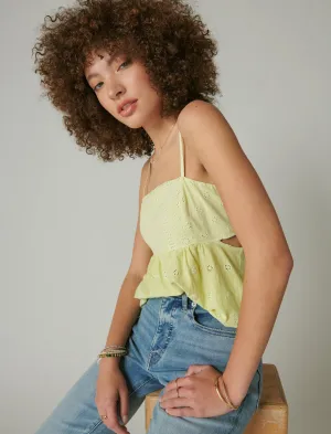 Lucky Brand Empire Schiffley Tank Hell Limetten Gelb Lucky Brand