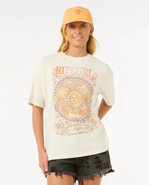 Luna Heritage T-Shirt in Beige