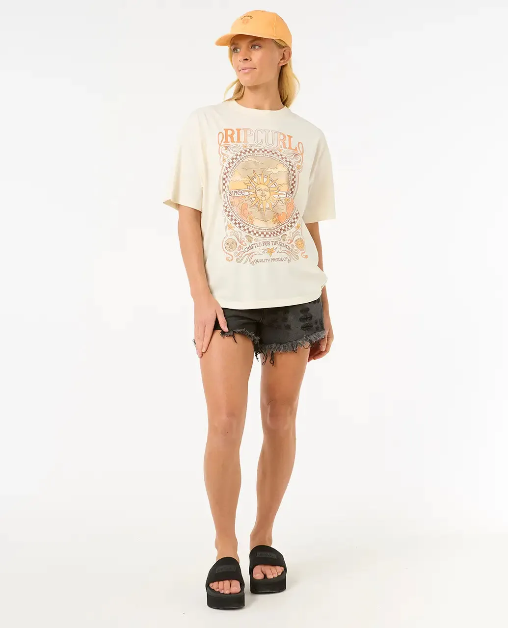 Luna Heritage T-Shirt in Beige