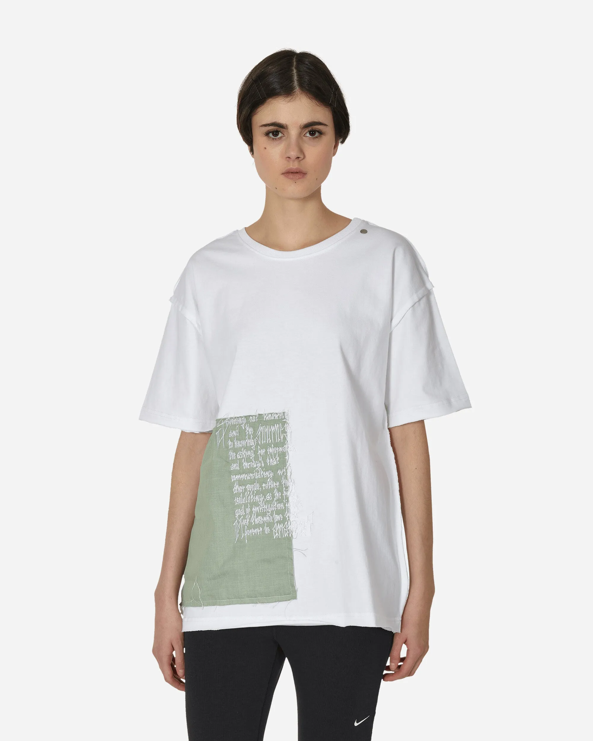 Manuscripto T-Shirt Weiß