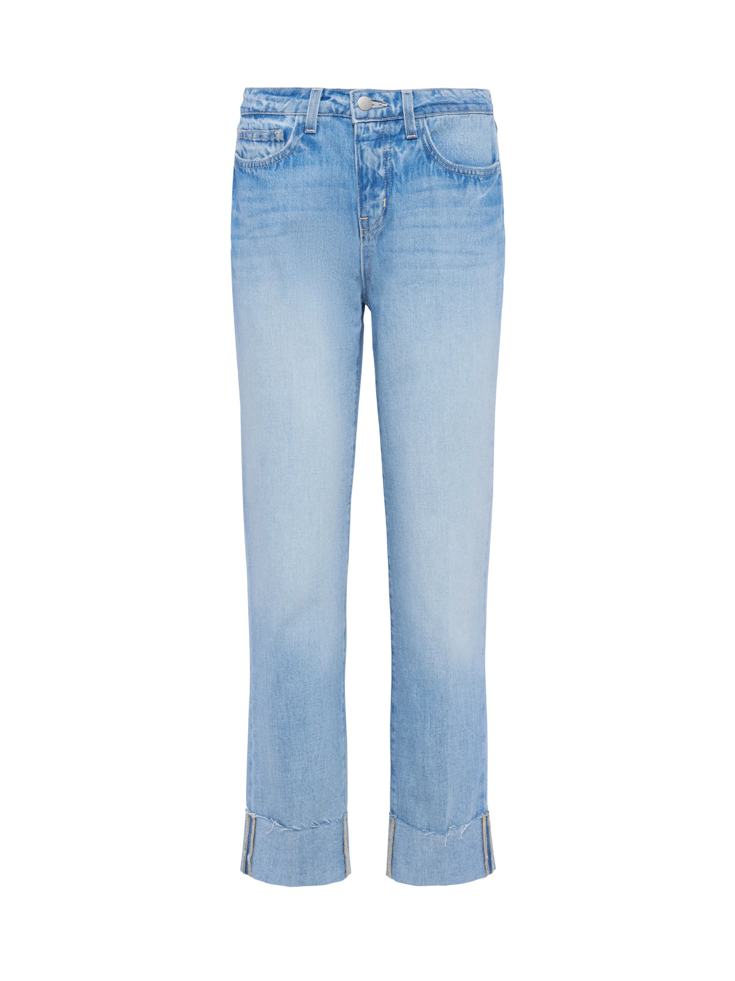 Maribel Jeans mit Bund und geradem Bein