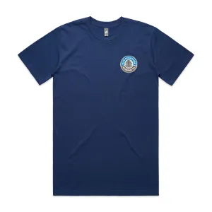 Herren Blue Mountains Lauf-Shirt mit Stickerei