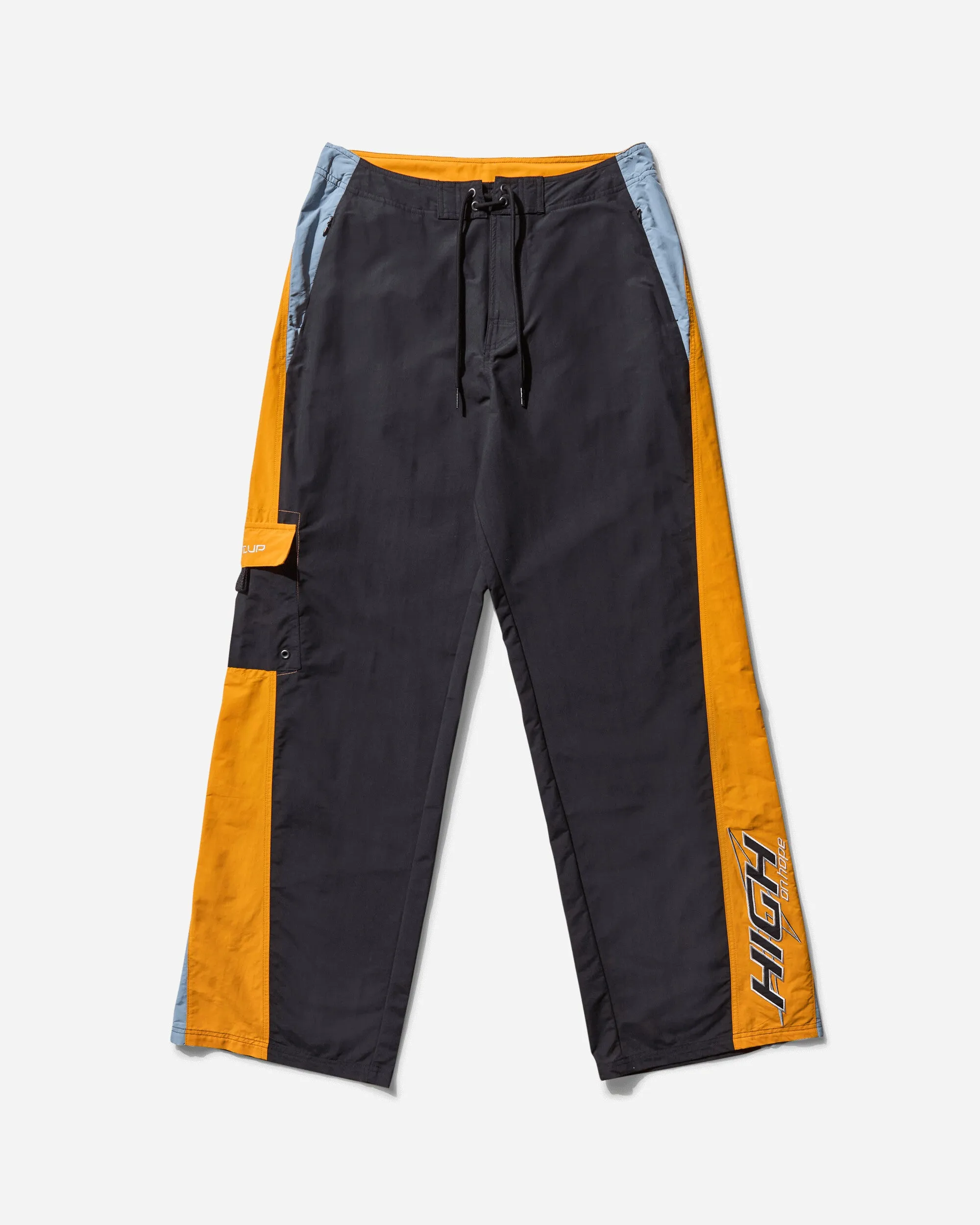 Herren Board Short Hosen Schwarz / Orange