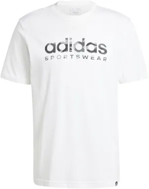 Herren Camouflage Lineares Grafik T-Shirt