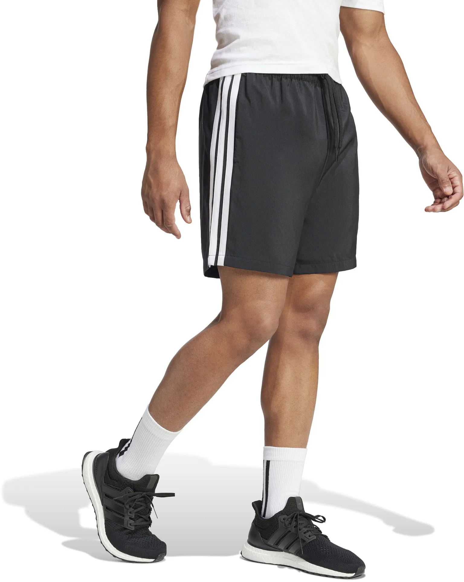 Herren Essential 3-Streifen Chelsea Shorts