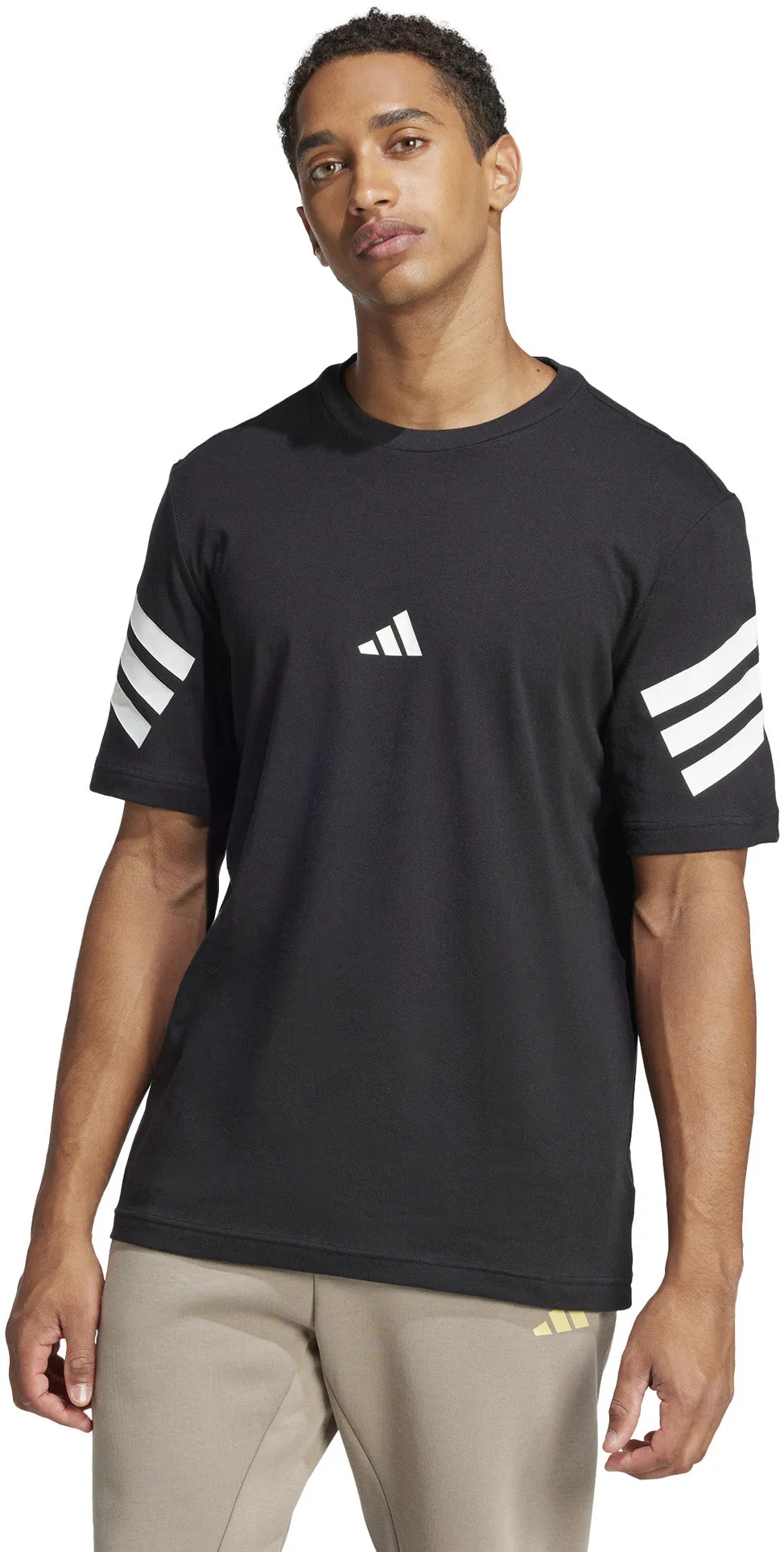 Herren Future Icons 3-Streifen T-Shirt
