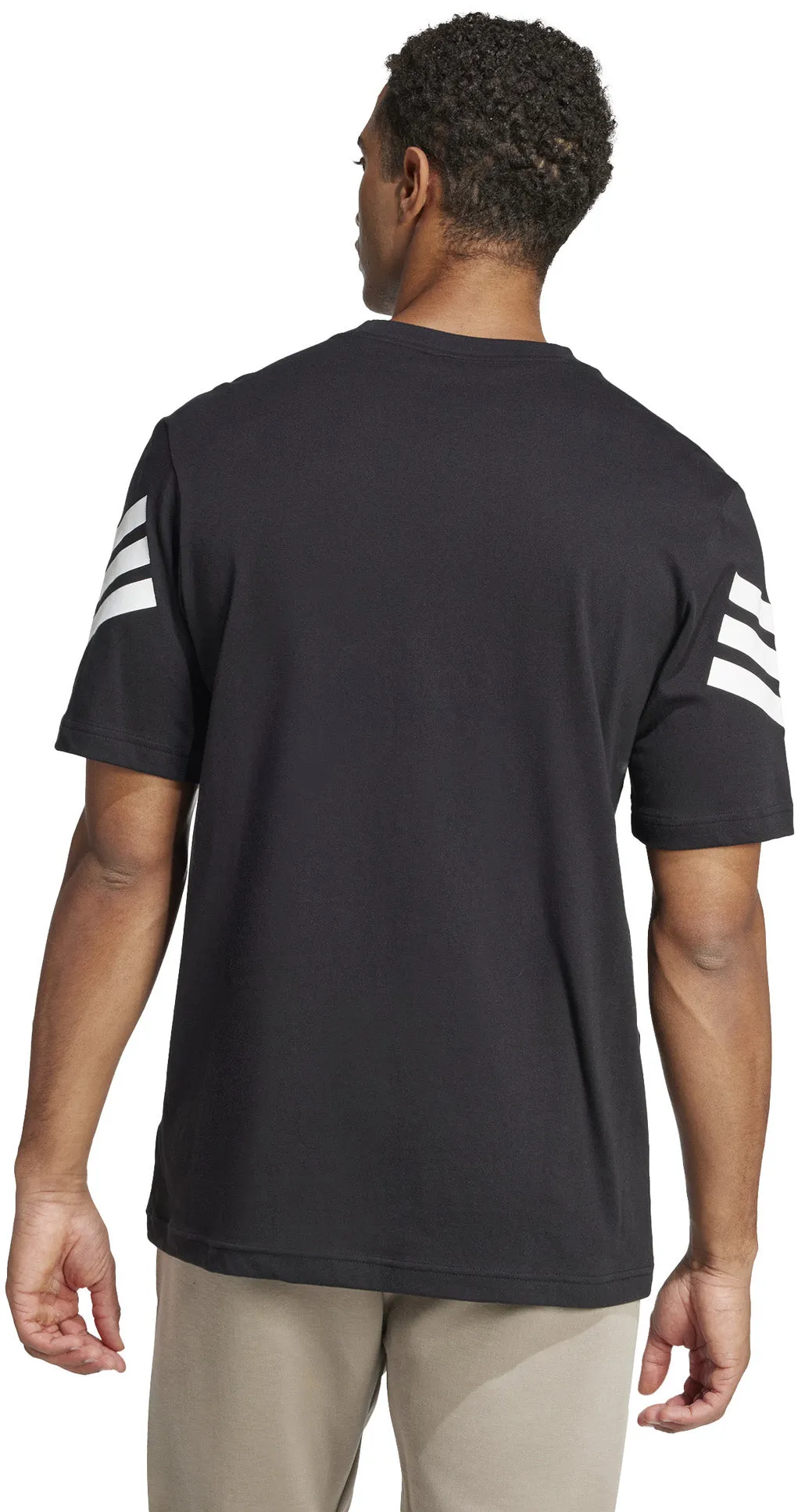 Herren Future Icons 3-Streifen T-Shirt