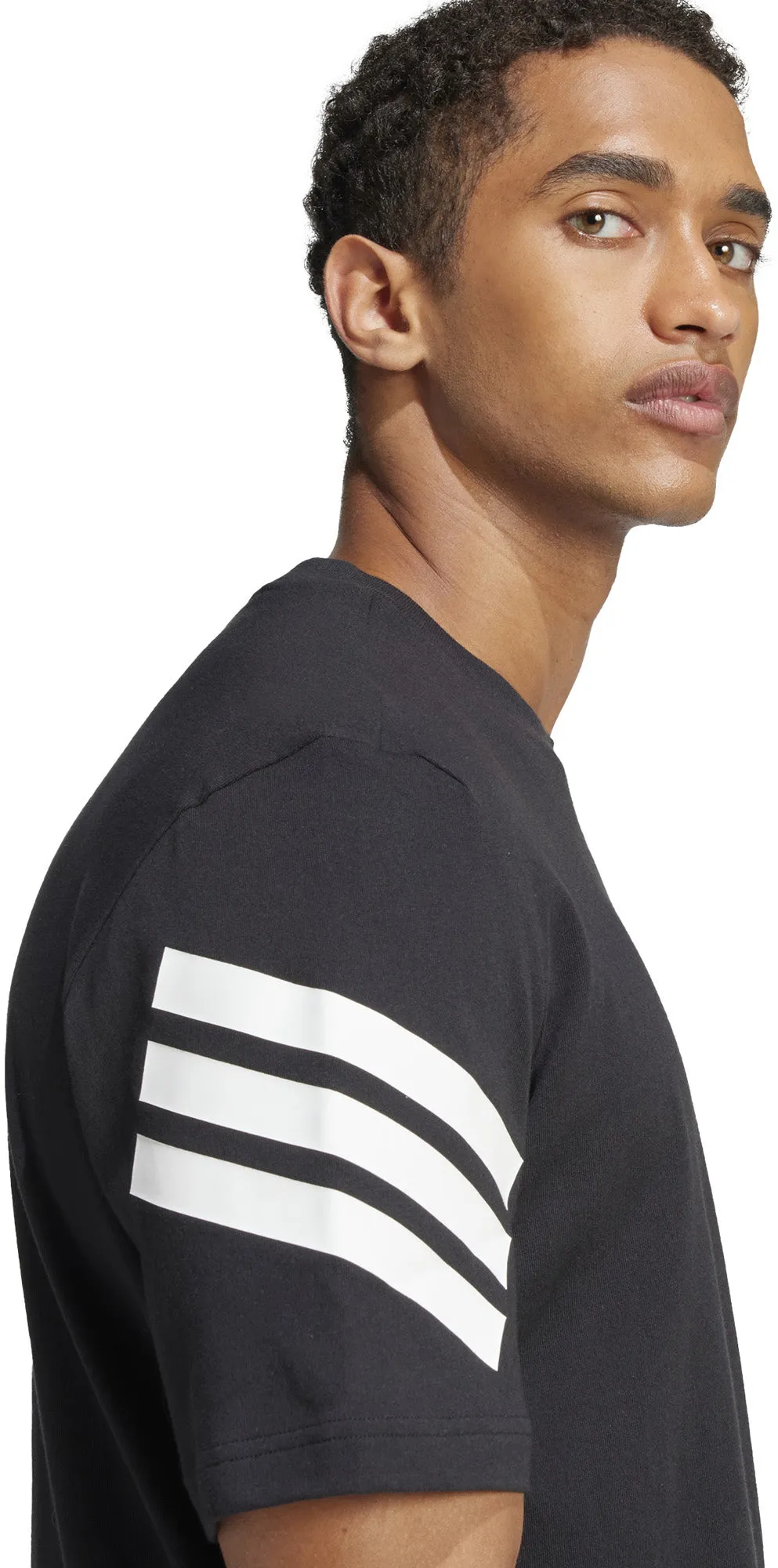 Herren Future Icons 3-Streifen T-Shirt