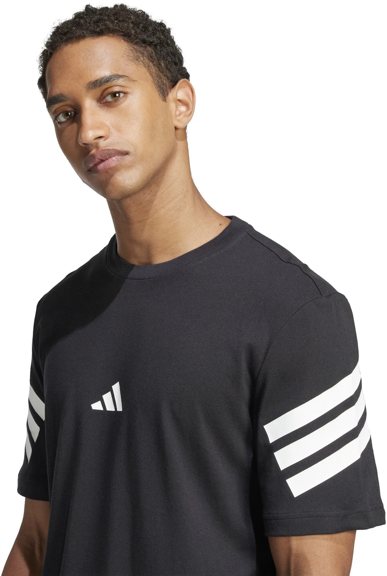 Herren Future Icons 3-Streifen T-Shirt