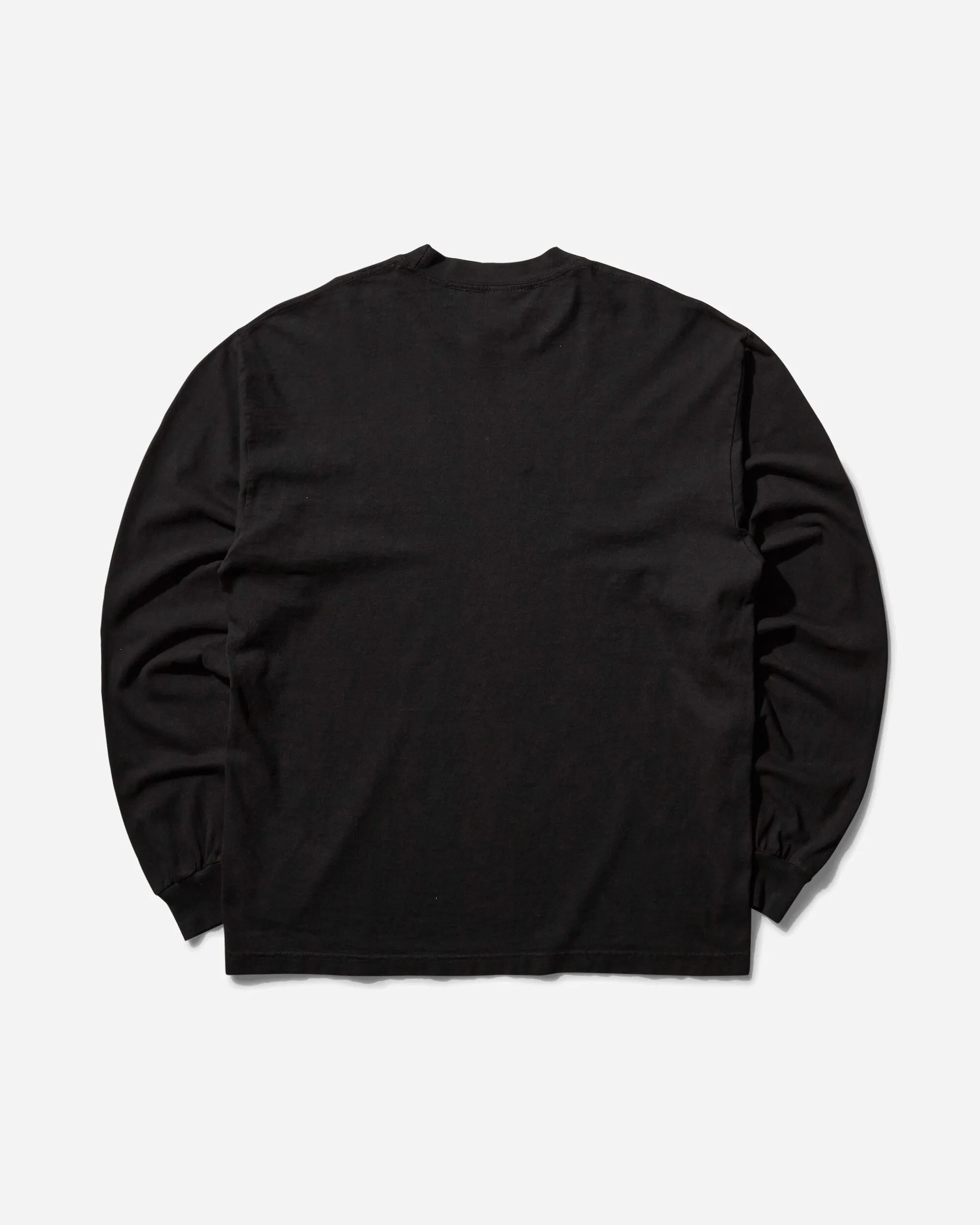 Herren Jam Langarm T-Shirt Schwarz