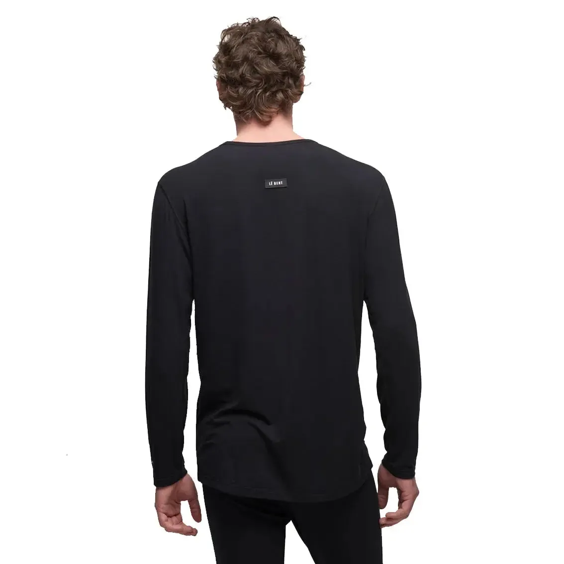 Mens Le Bent 200 Gewicht Thermobereich Oberteil - Schwarz