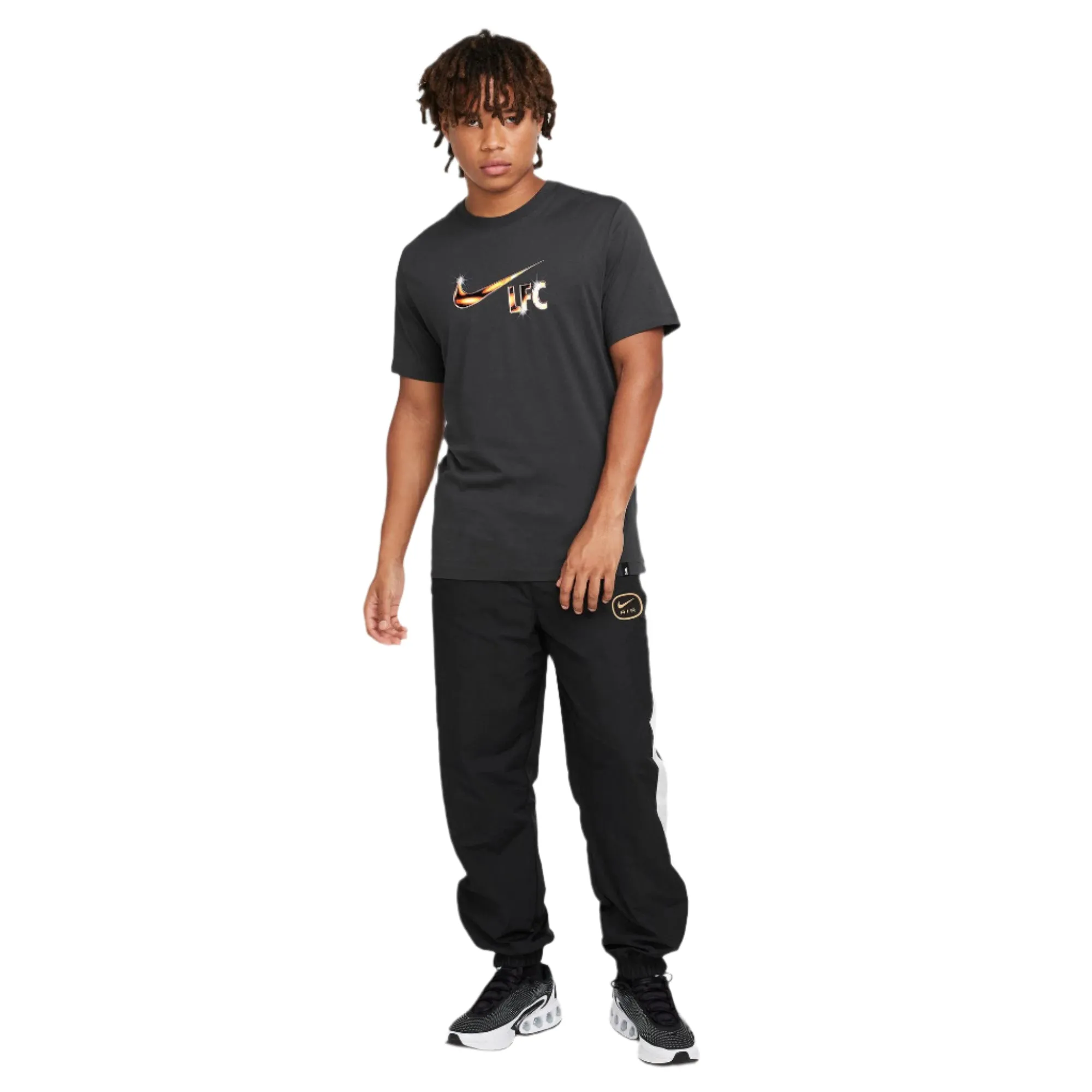 Herren Liverpool FC Swoosh Fußball-T-Shirt