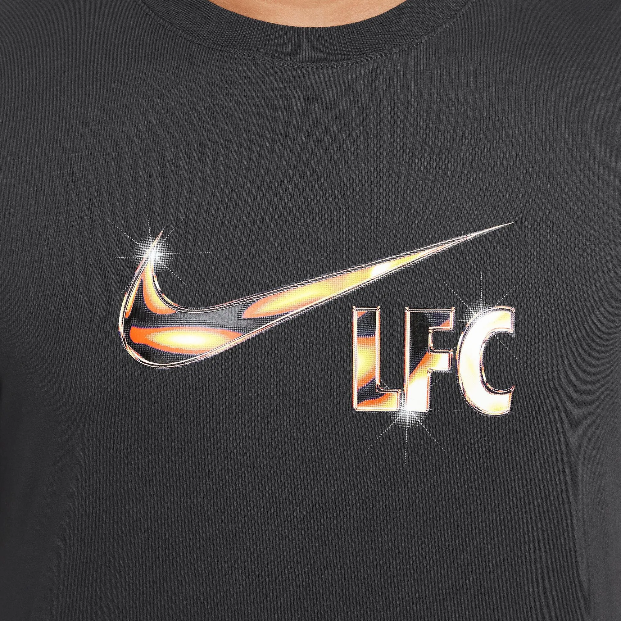 Herren Liverpool FC Swoosh Fußball-T-Shirt