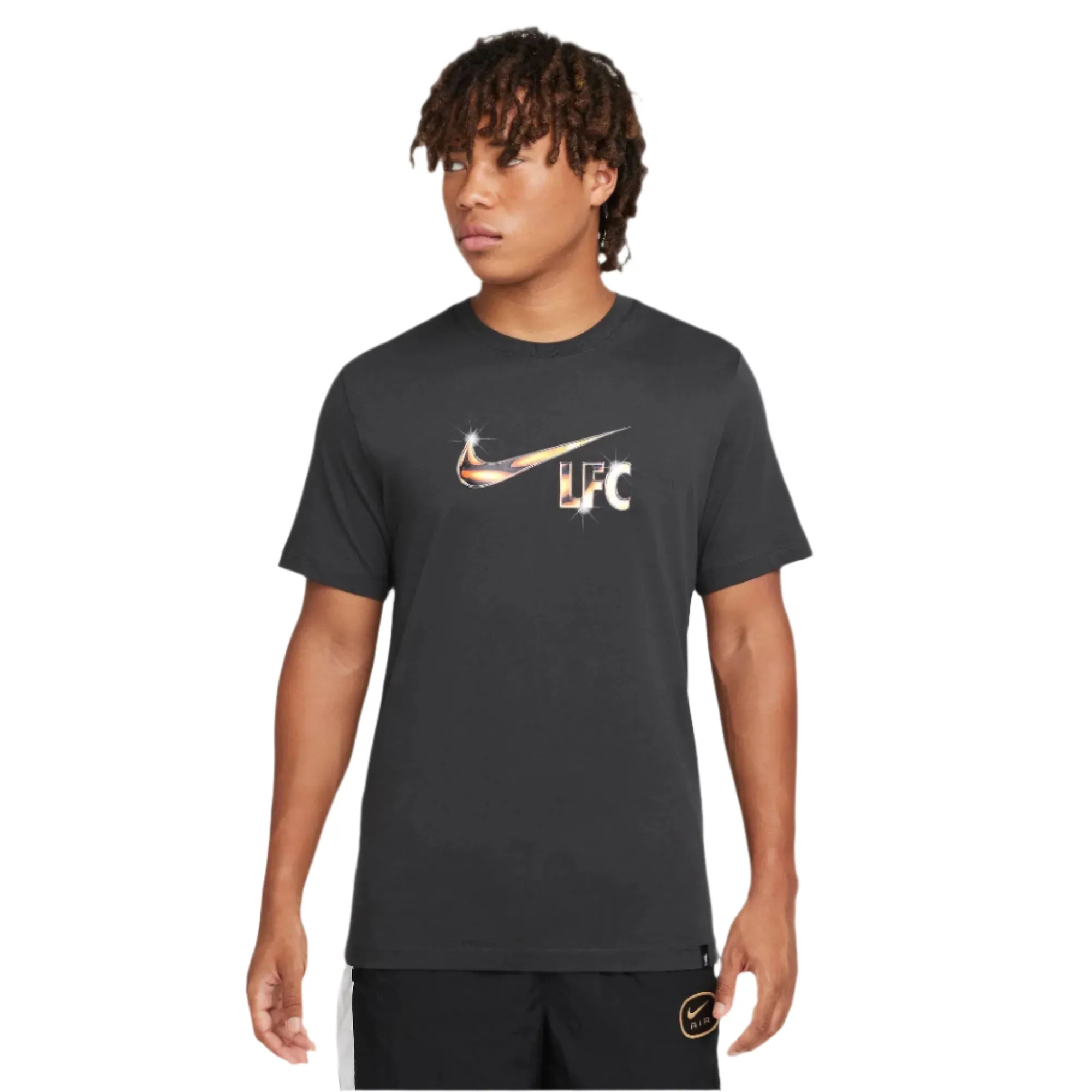 Herren Liverpool FC Swoosh Fußball-T-Shirt