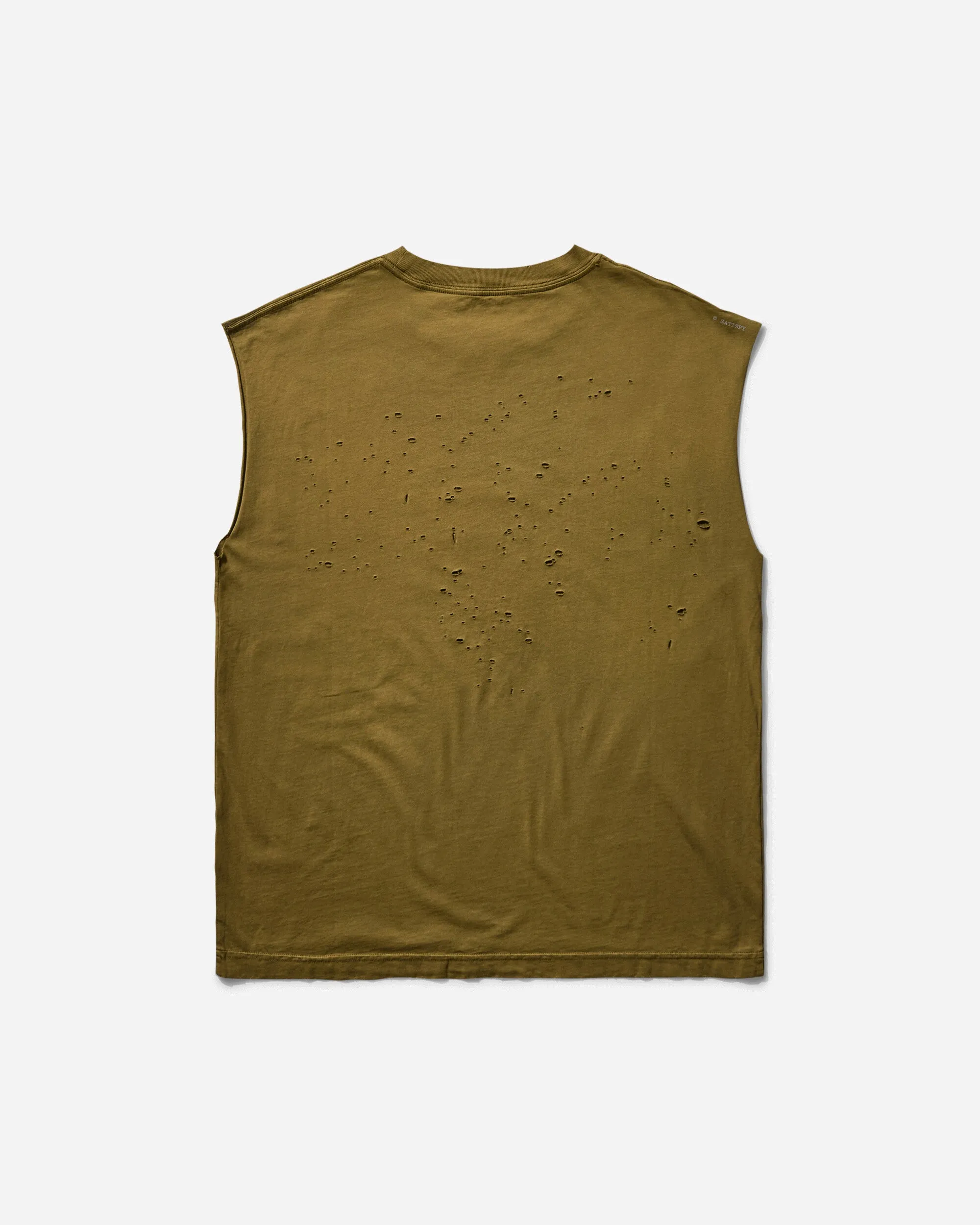 Herren MothTech Muskel-Shirt Sonnenverblasst Militär
