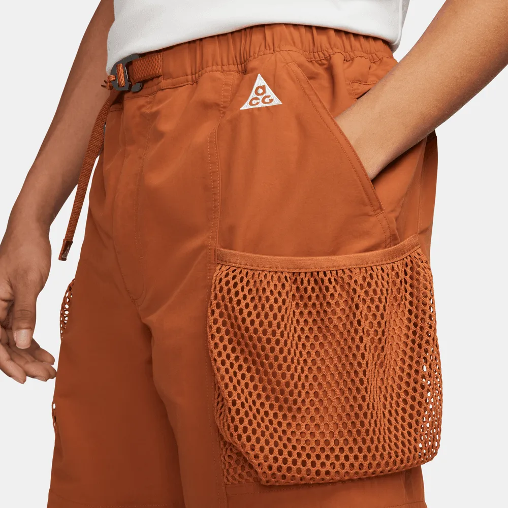 HERREN NIKE ACG ''SNOWGRASS'' SHORTS DUNKELROST