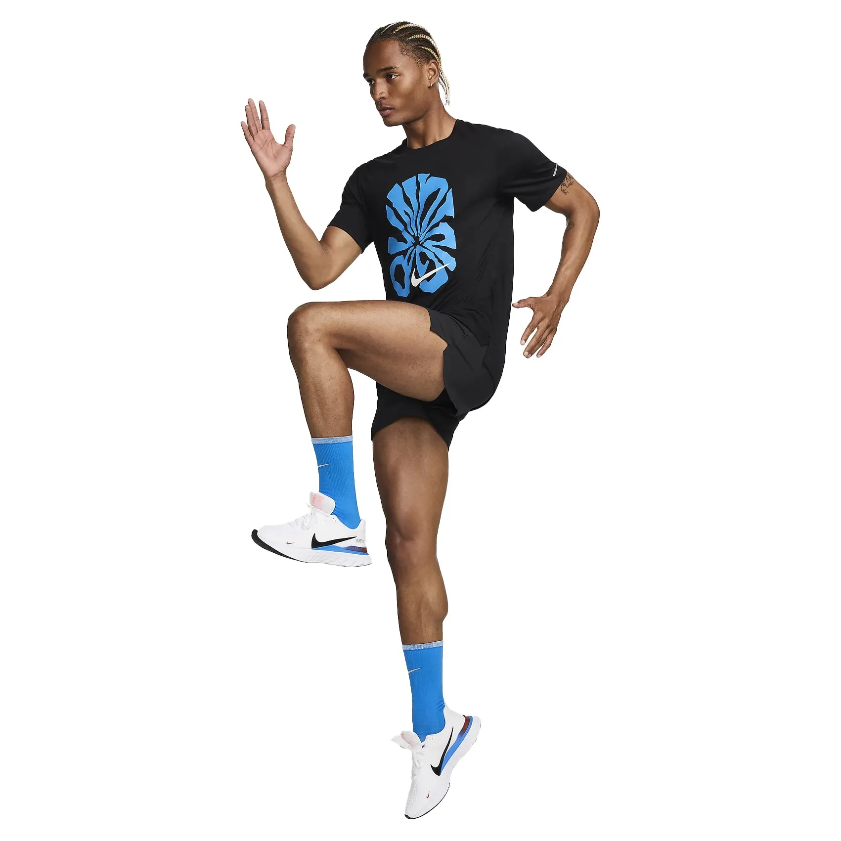 Nike Dri-FIT Rise 365 Lauf-Energie-Shirt für Herren