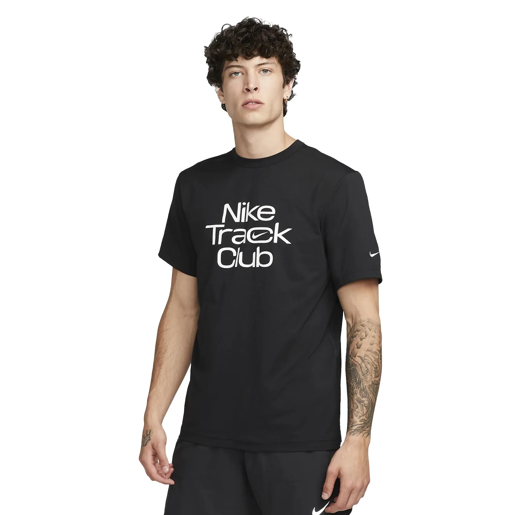 Nike Track Club Dri-FIT Laufshirt mit kurzen Ärmeln für Herren