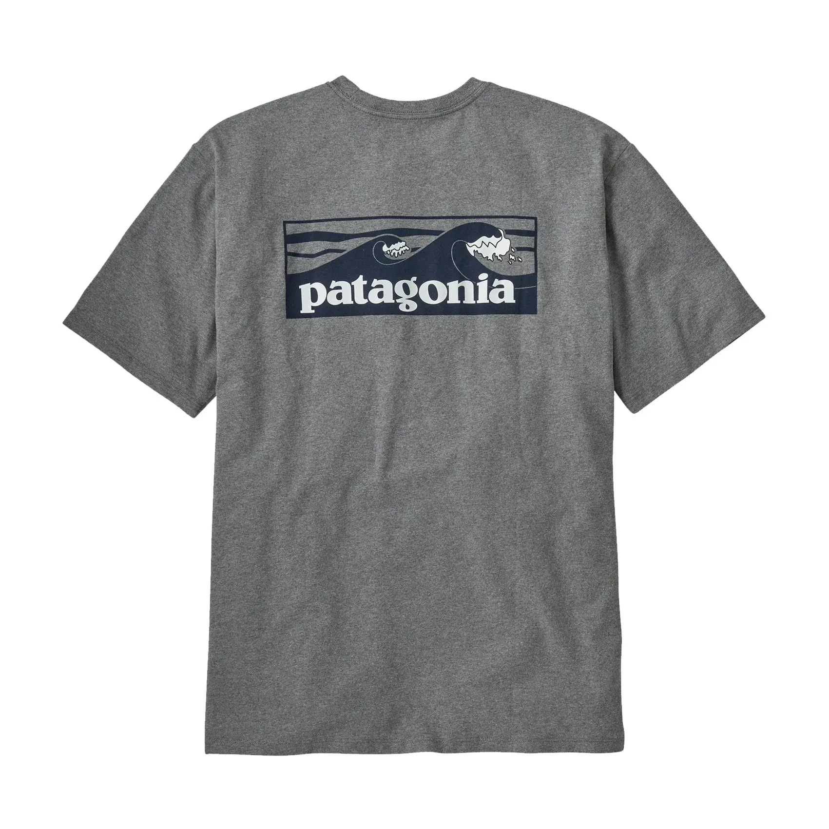 Herren Patagonia Boardshort Logo Pocket Verantwortungs-T-Shirt
