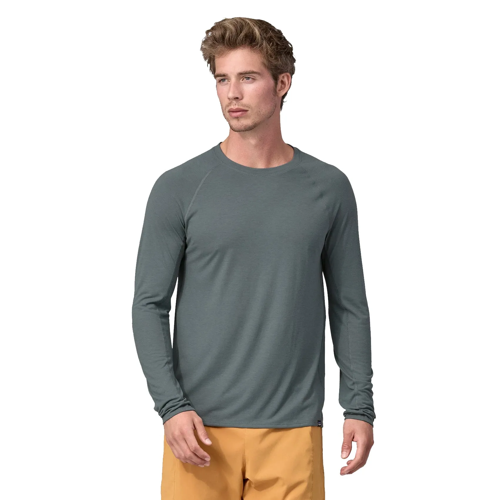 Herren Patagonia Capilene Cool Trail Langarm-Shirt