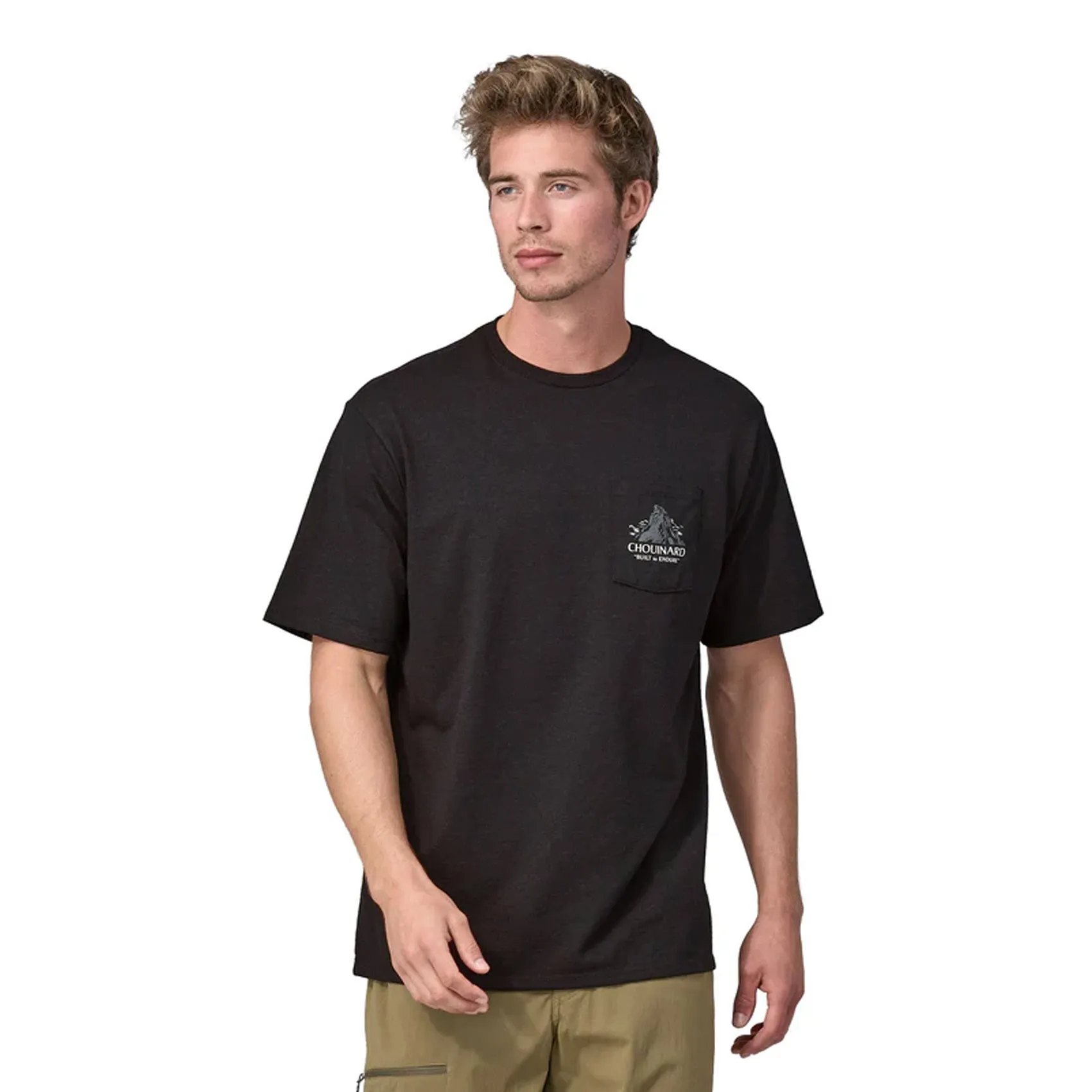 Patagonia Herren Chouinard Crest Pocket Responsibili-T-Shirt