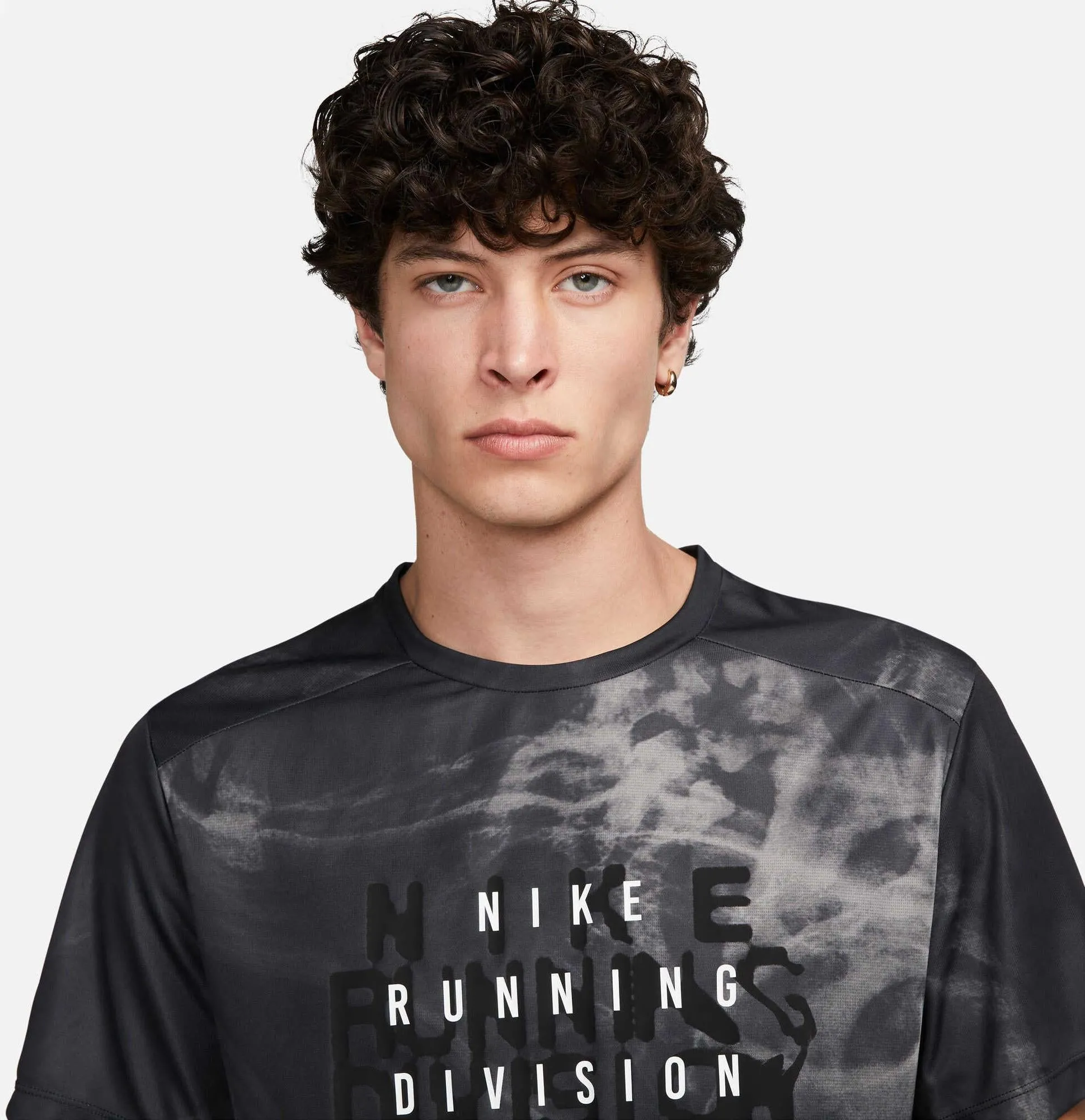 Herren Run Division Rise 365 Kurzarmoberteil