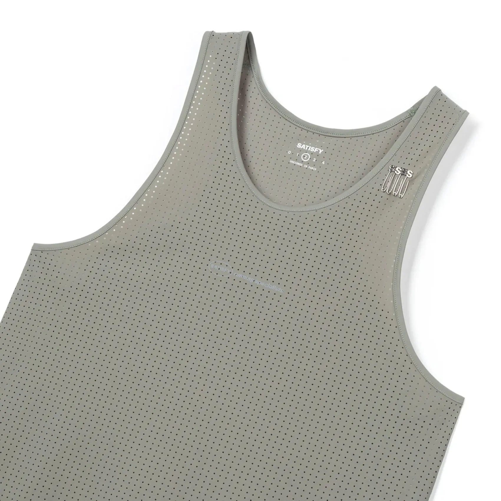 Mens Satisfy Space-O Laufshirt