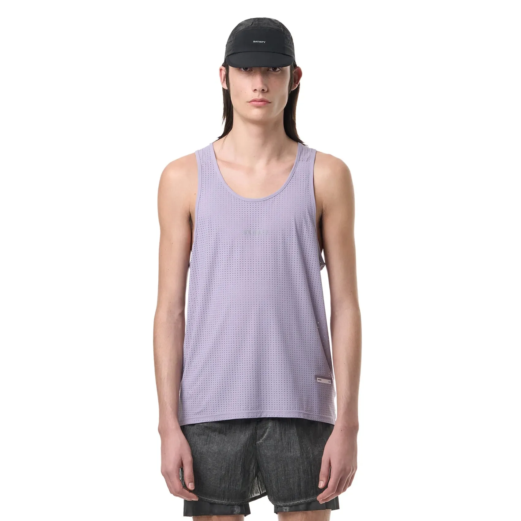 Mens Satisfy Space-O Laufshirt